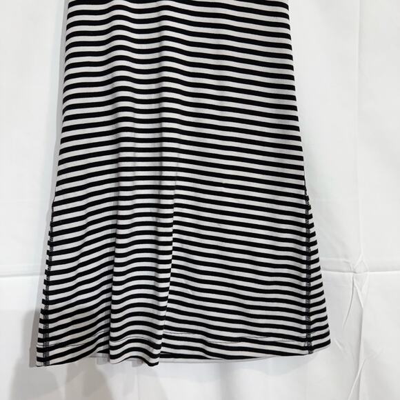 Lululemon Black Striped Razorback Tank Sz 4 - Picture 4 of 11